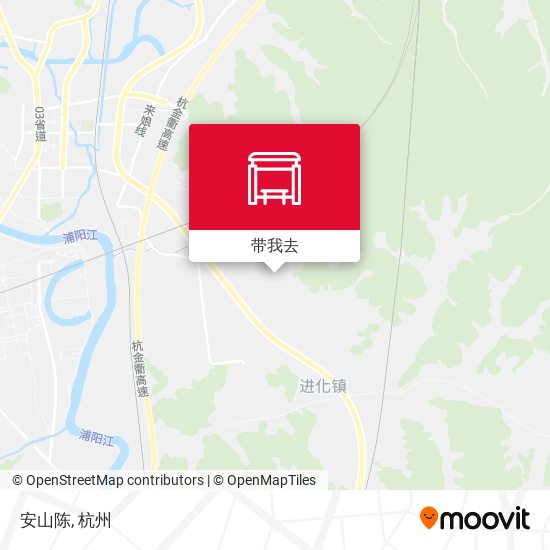 安山陈地图