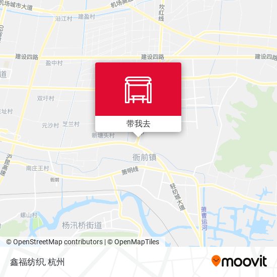 鑫福纺织地图
