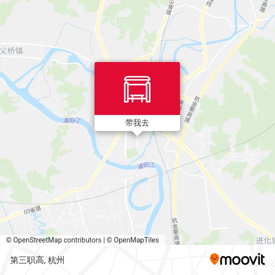 第三职高地图
