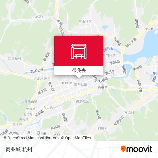 商业城地图