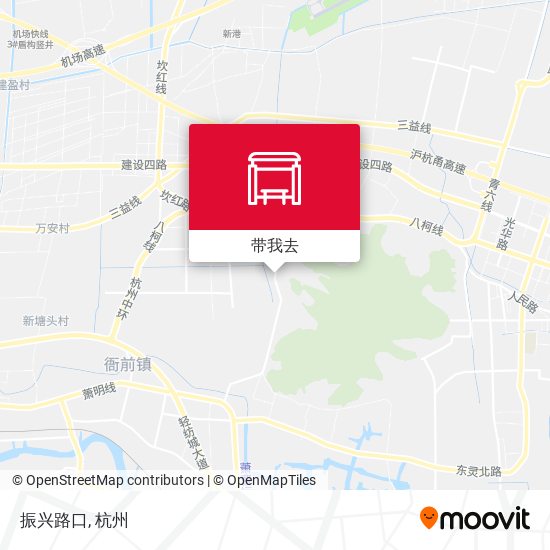 振兴路口地图