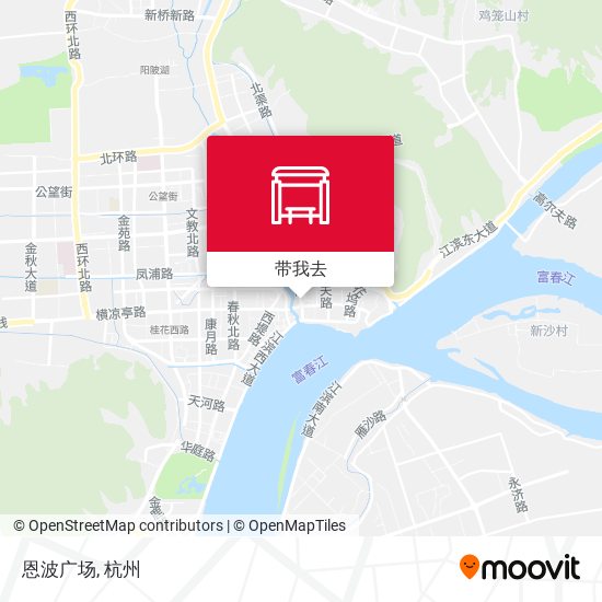 恩波广场地图