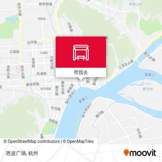恩波广场地图