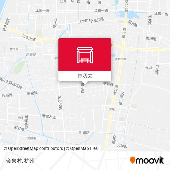 金泉村地图