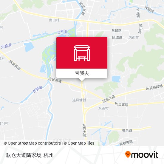 瓶仓大道陆家场地图