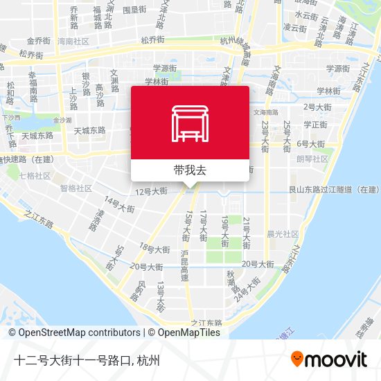 十二号大街十一号路口地图