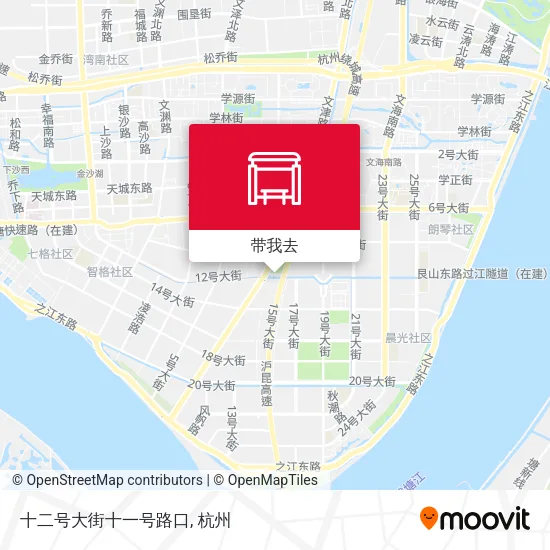 十二号大街十一号路口地图