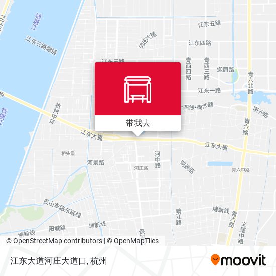 江东大道河庄大道口地图