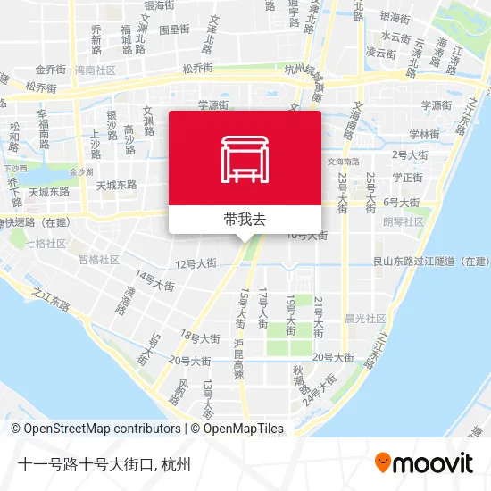 十一号路十号大街口地图