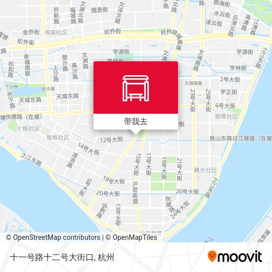 十一号路十二号大街口地图
