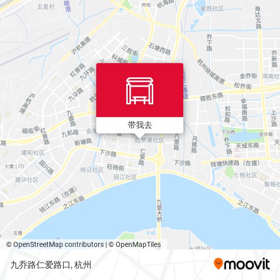 九乔路仁爱路口地图