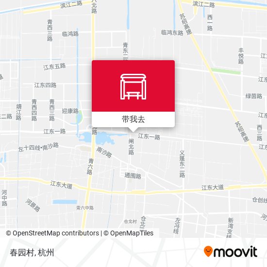 春园村地图