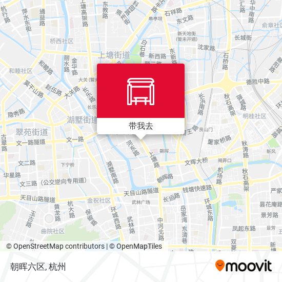 朝晖六区地图