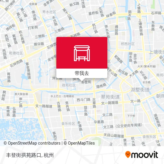 丰登街拱苑路口地图