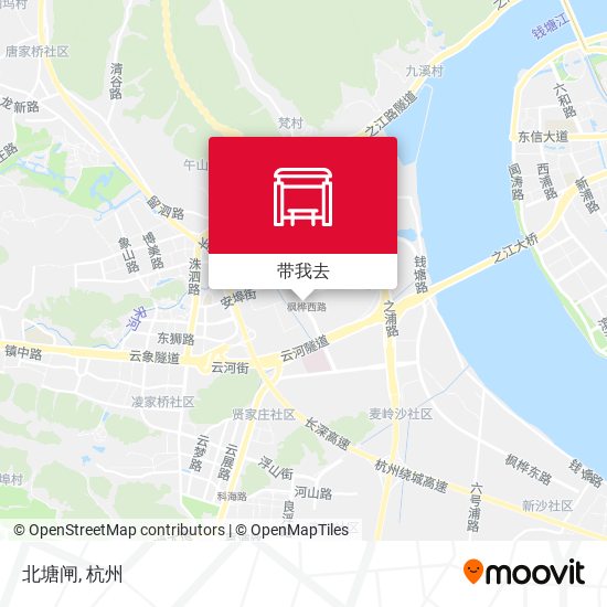 北塘闸地图