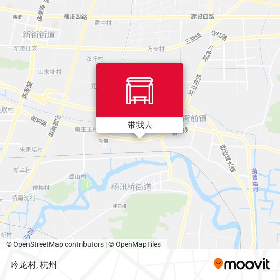吟龙村地图