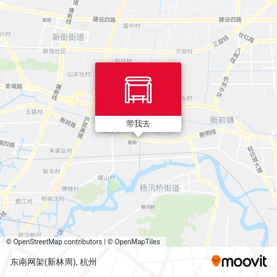 东南网架(新林周)地图