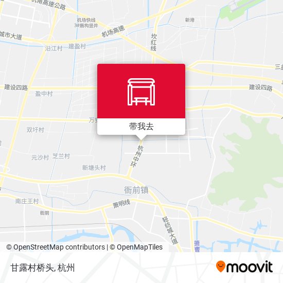 甘露村桥头地图