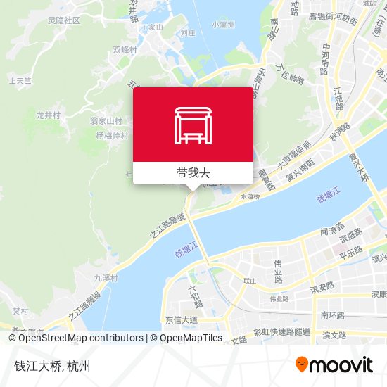 钱江大桥地图
