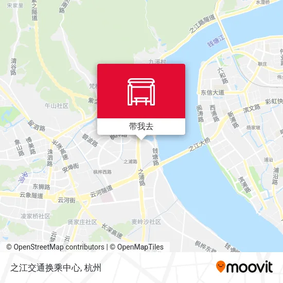 之江交通换乘中心地图