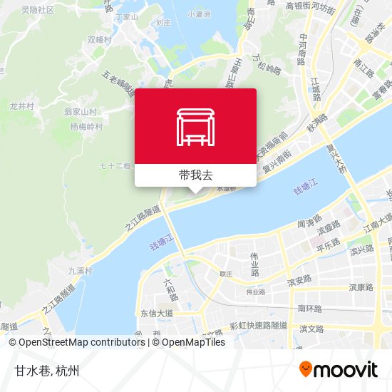 甘水巷地图