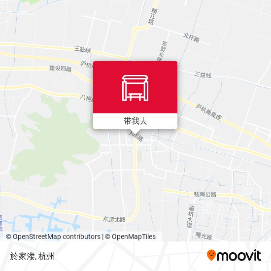 於家溇地图