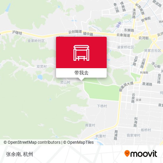张余南地图