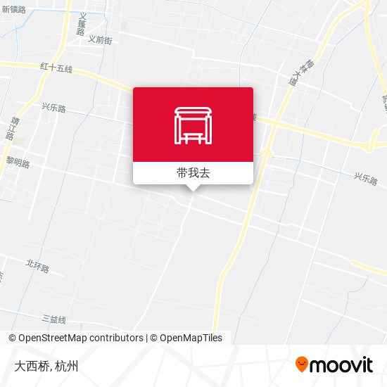 大西桥地图