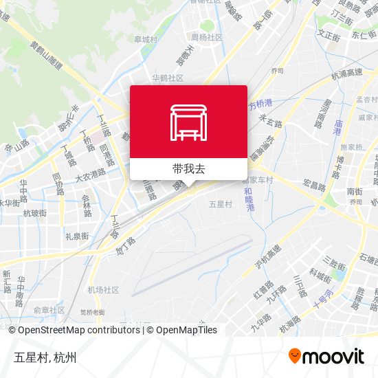 五星村地图
