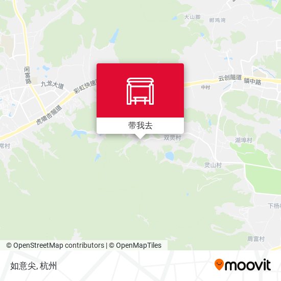 如意尖地图