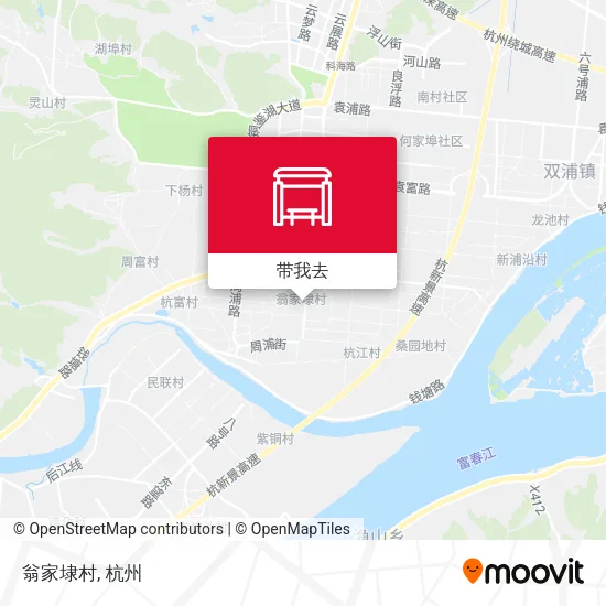翁家埭村地图