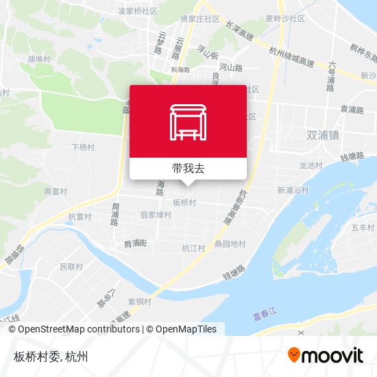 板桥村委地图