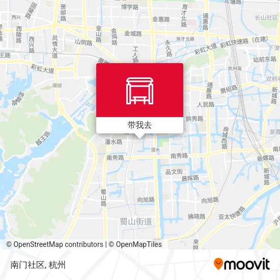 南门社区地图
