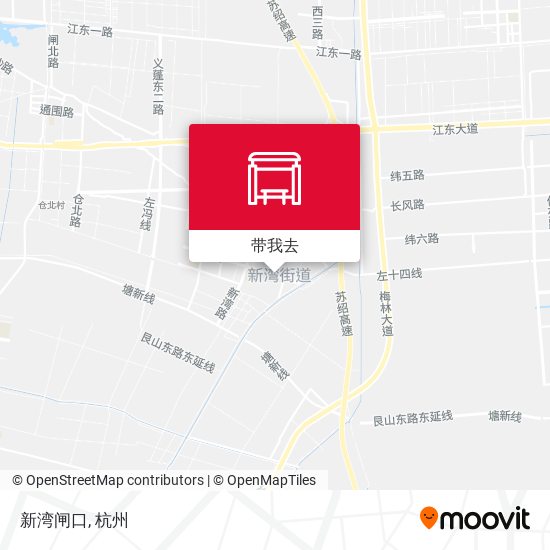 新湾闸口地图
