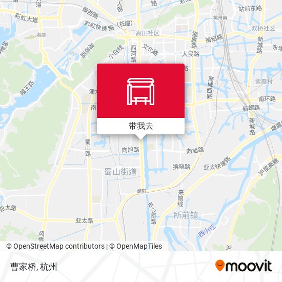 曹家桥地图