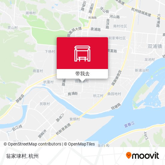 翁家埭村地图