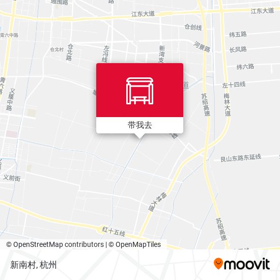 新南村地图