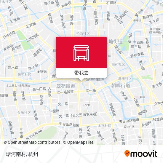 塘河南村地图