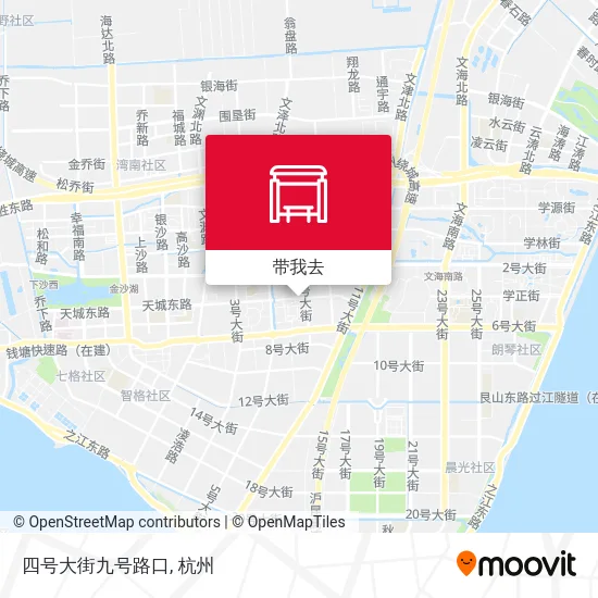 四号大街九号路口地图