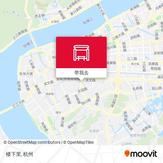 楼下里地图