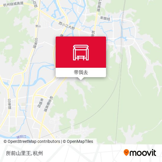 所前山里王地图