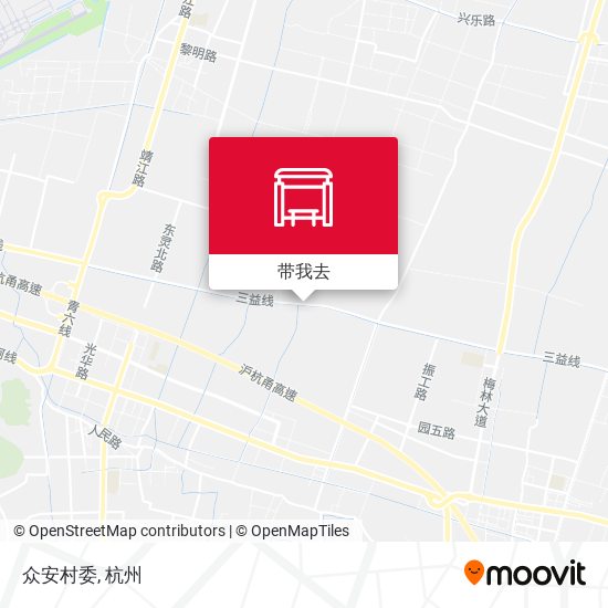 众安村委地图