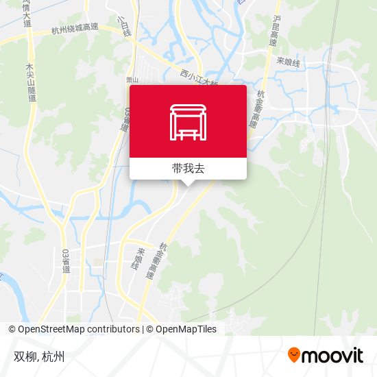 双柳地图