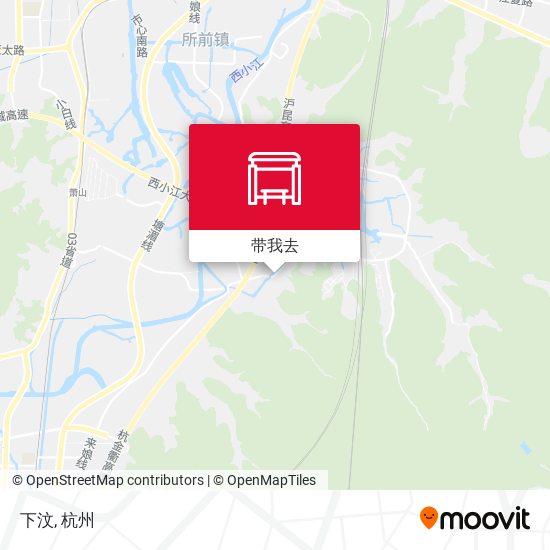 下汶地图