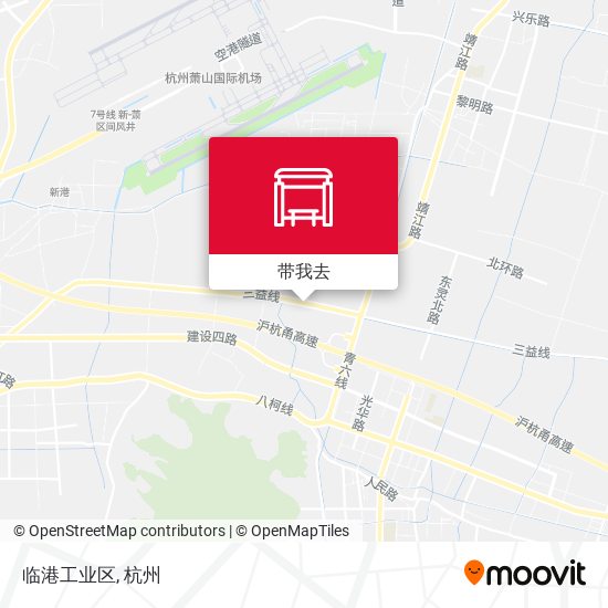 临港工业区地图