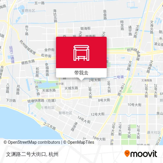 文渊路二号大街口地图