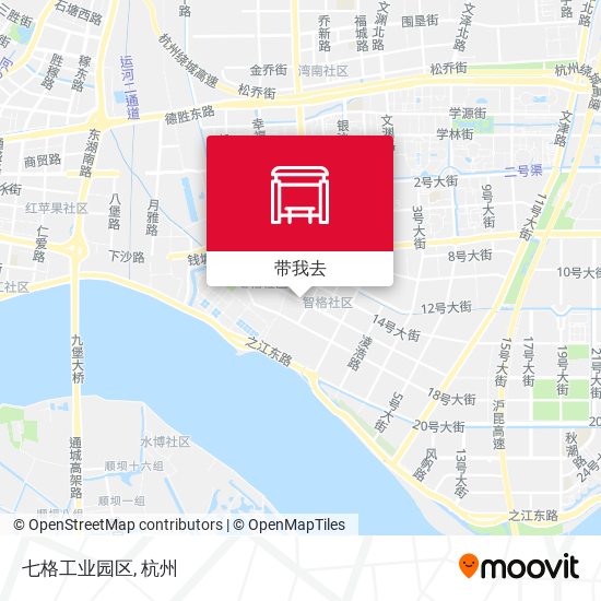 七格工业园区地图