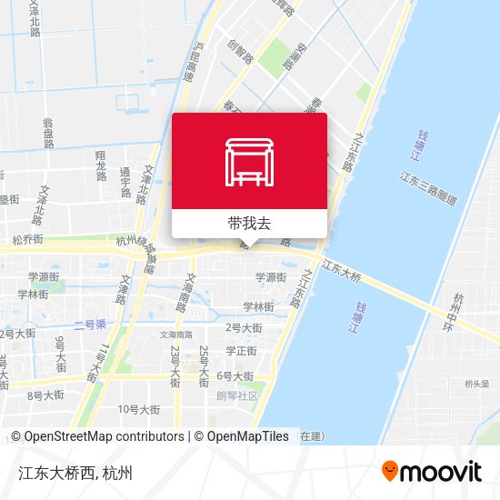 江东大桥西地图