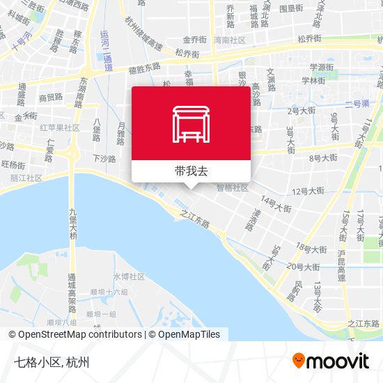 七格小区地图