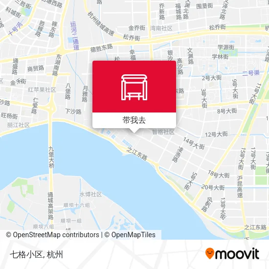七格小区地图